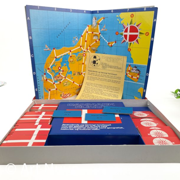 Danmark Rundt retro familiespil
