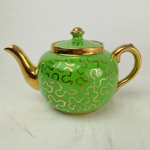 Gr�n vintage tekande