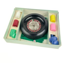 Komplet retro roulettespil