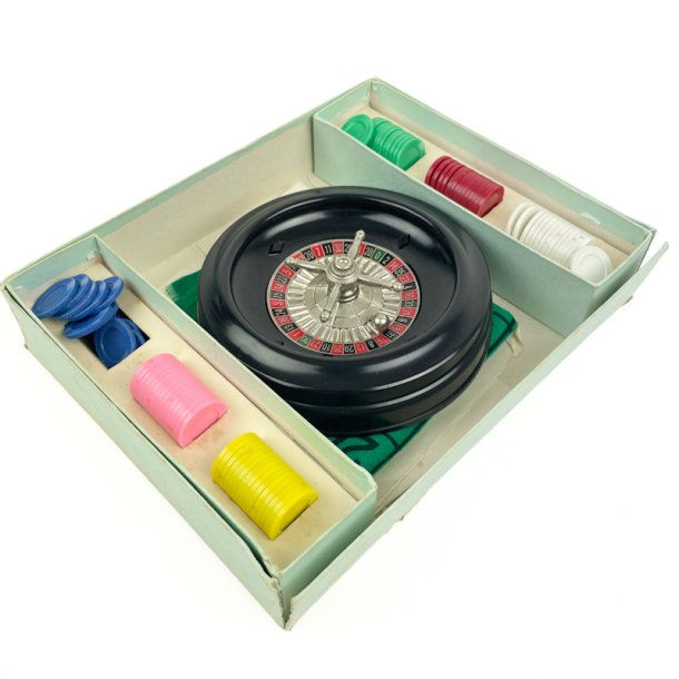 Komplet retro roulettespil