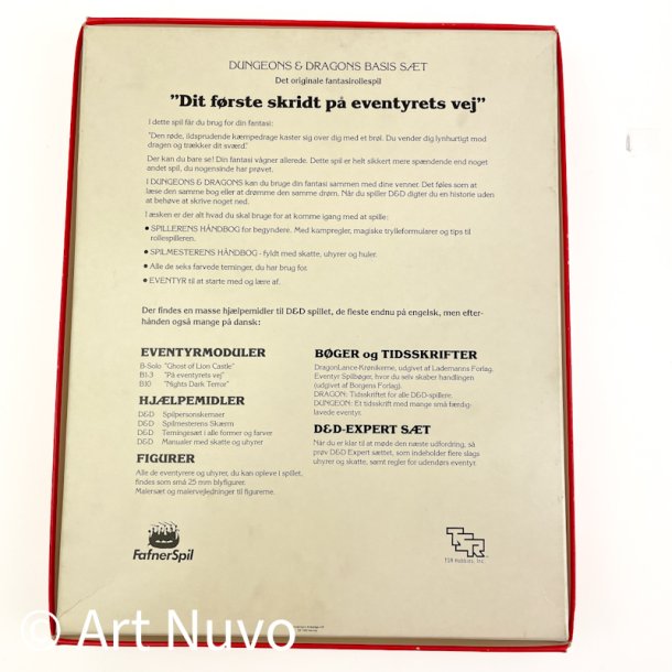 Dansk retro Dungeons &amp; Dragons