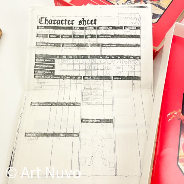 Dansk retro Dungeons &amp; Dragons