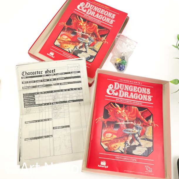 Dansk retro Dungeons &amp; Dragons