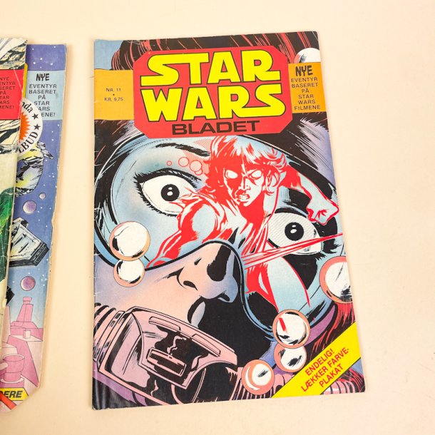 Elleve vintage Star Wars-blade nr. 1�11