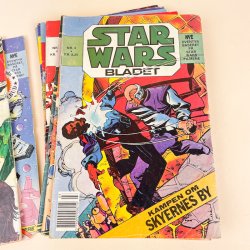 Elleve vintage Star Wars-blade nr. 1�11