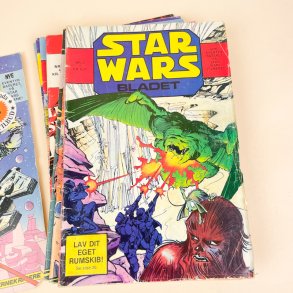 Elleve vintage Star Wars-blade nr. 1�11