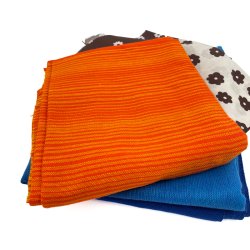 Stor farverigt retro stofpakke