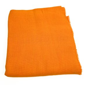 Orange retro strygefrit stof - 200 cm