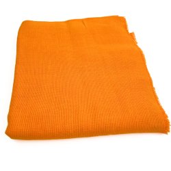 Orange retro strygefrit stof - 200 cm