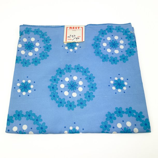 Bl�t vintage stof med blomster