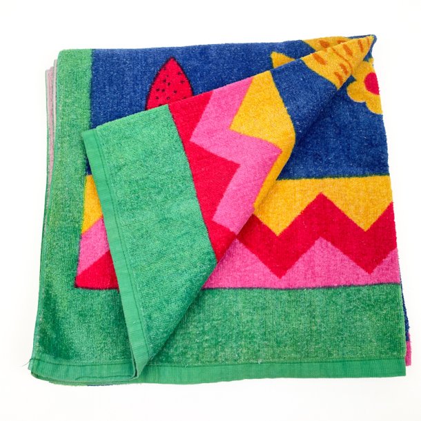 Farverigt retro badeh�ndkl�de