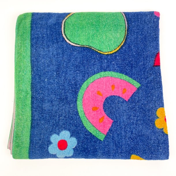Farverigt retro badeh�ndkl�de