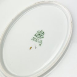 Stor Saksisk Blomst fad B&G No.15