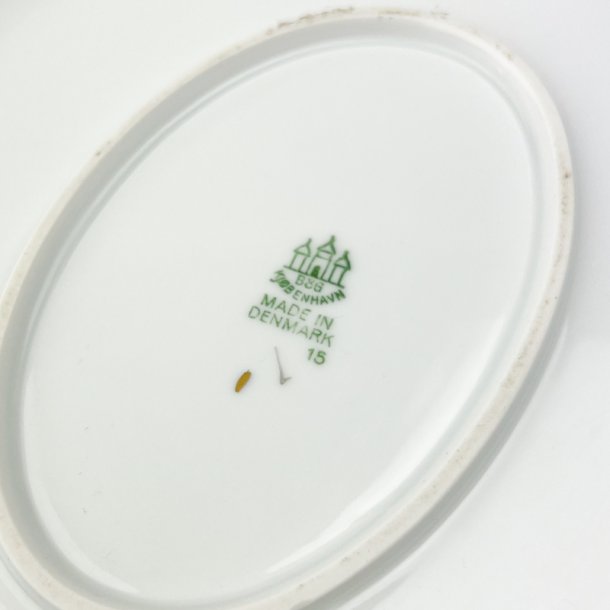 Stor Saksisk Blomst fad B&G No.15