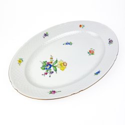 Stor Saksisk Blomst fad B&G No.15