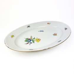 Stor Saksisk Blomst fad B&G No.15