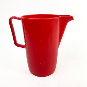 Groe rote Retro Rhrkanne