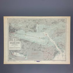 Gammel s�kort� Horsens Fjord