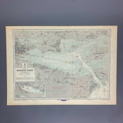 Gammel s�kort� Horsens Fjord