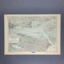 Gammel s�kort� Horsens Fjord