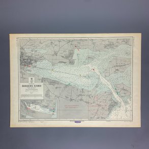 Gammel s�kort� Horsens Fjord