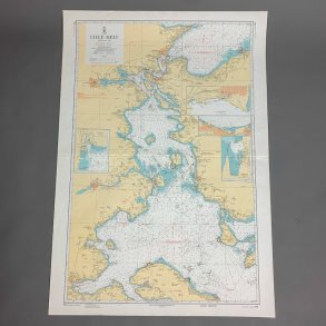 Stort gammel s�kort � Lilleb�lt