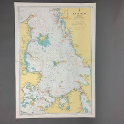 Stort gammel s�kort � Kattegat