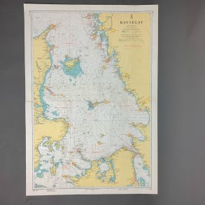 Stort gammel s�kort � Kattegat