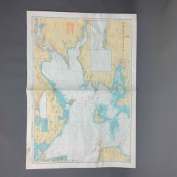 Stort gammel s�kort � Nord for Fyn