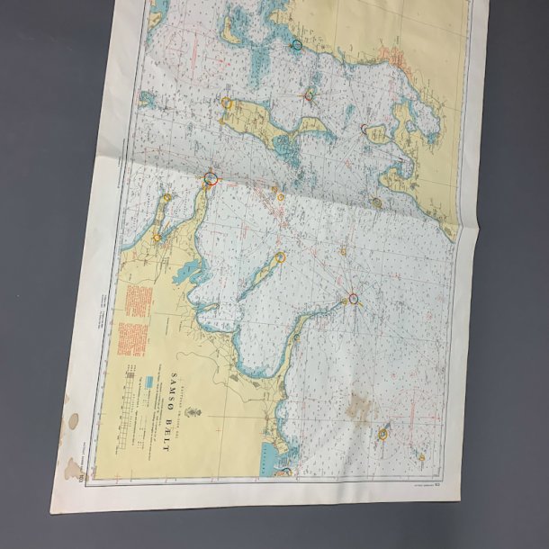 Stort gammel s�kort � Sams� B�lt