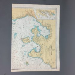 Gammel s�kort � �rhus Bugt