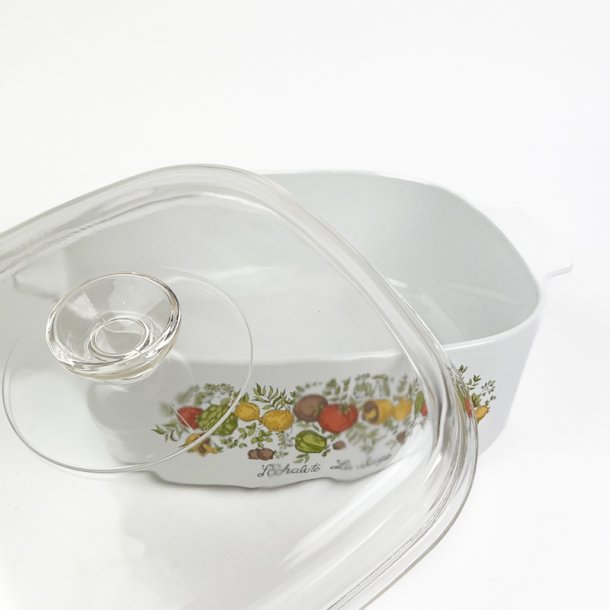 Fransk vintage ildfast fad