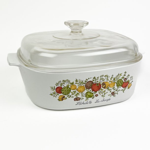 Fransk vintage ildfast fad