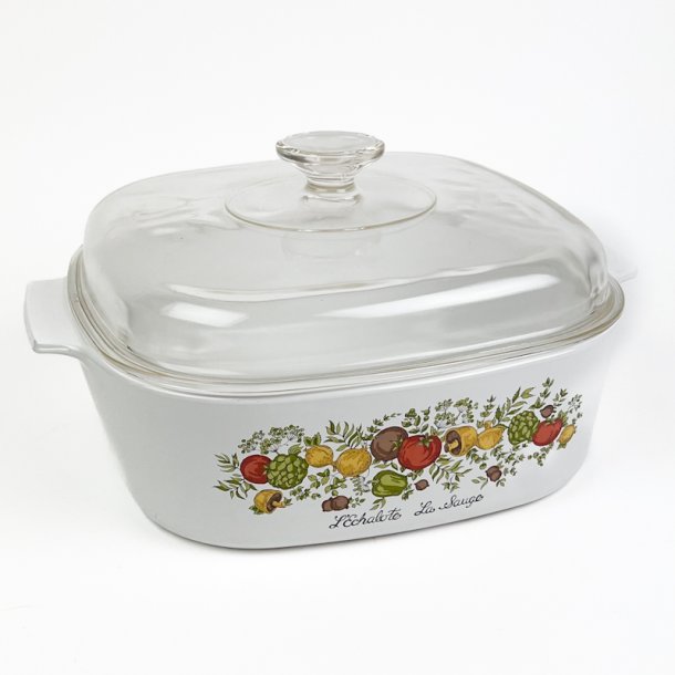 Fransk vintage ildfast fad