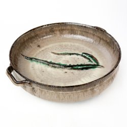 Stort vintage keramik bordfad