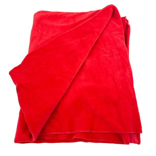 R�d og rosa str�kvelour 530 cm