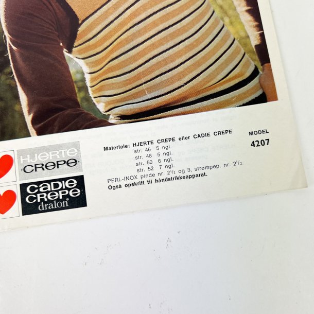 Vintage vest strikkeopskrift