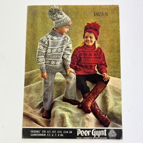 Vintage isl�nder strikkeopskrift