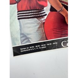 Vintage tennisbluse strikkeopskrift