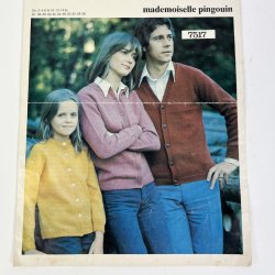 Vintage cardigan strikkeopskrift