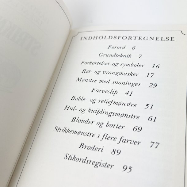 Strikning retro h�ndarbejdsbog
