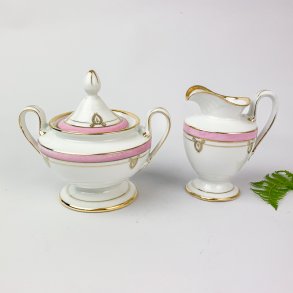 Vintage Zucker & Sahne... - Rosa und Gold.