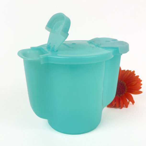 Retro Tupperware Zuckerdose mit Deckel