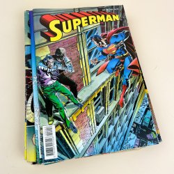 38 Superman retro tegneserieblade