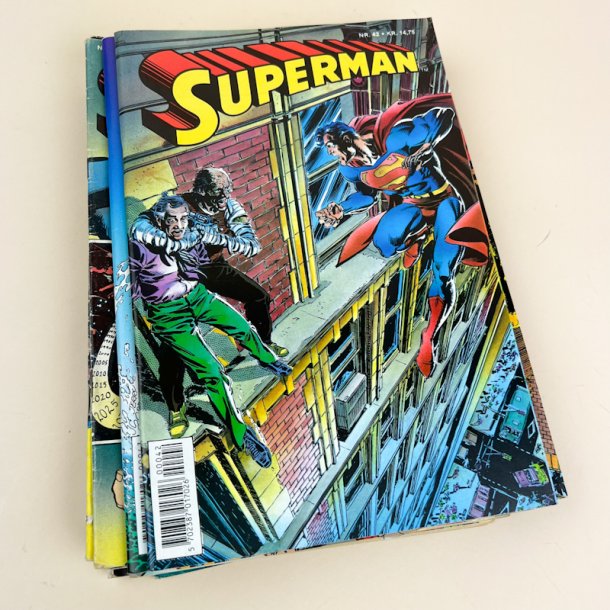 38 Superman retro tegneserieblade