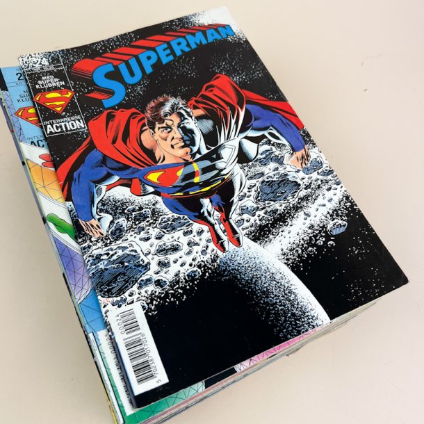 38 Superman retro tegneserieblade
