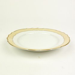 Royal Copenhagen Creme Svejfet middagstallerken