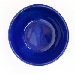 Bl� svensk vintage folkesk�l - 14 cm
