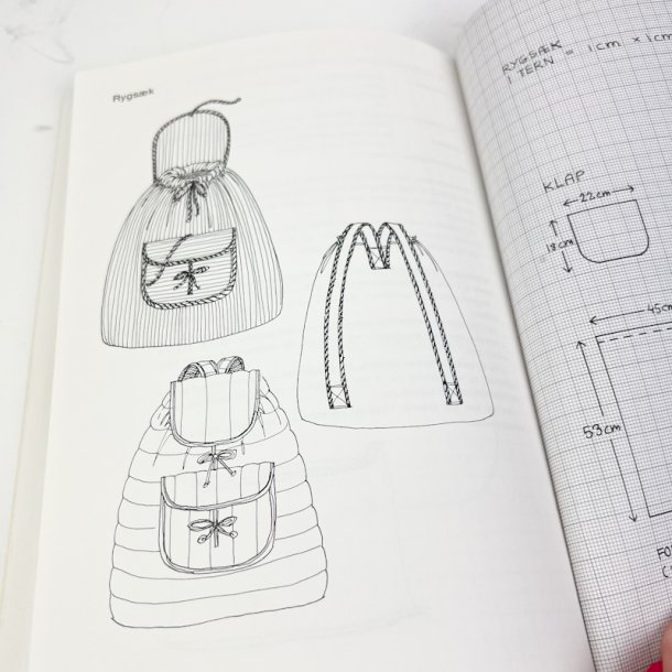 Sy bogen retro h�ndarbejde