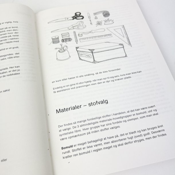 Sy bogen retro h�ndarbejde